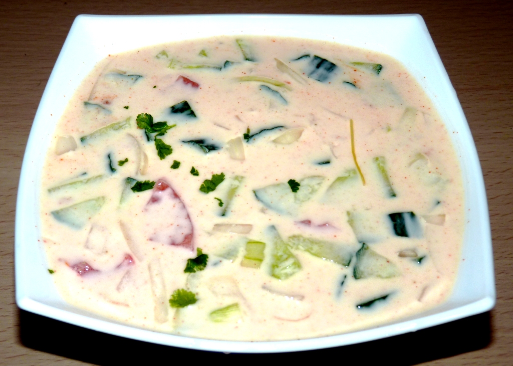 Mixed Vegetable Raita