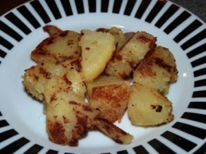 roasted potatoes