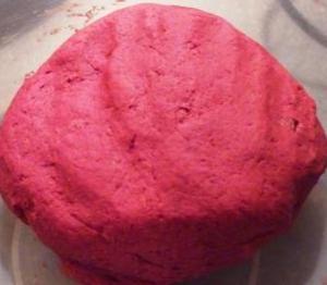 beet root dough