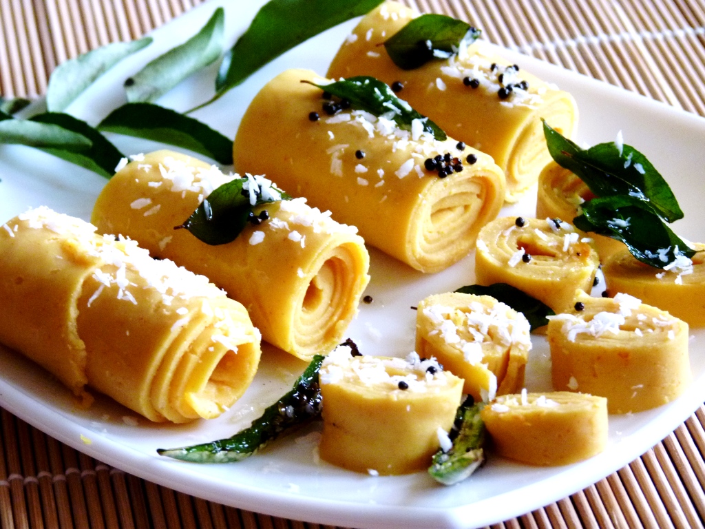 khandvi recipe food rachnas