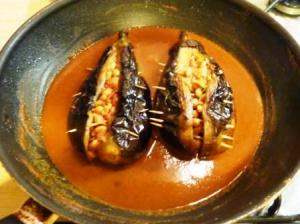 Soyabean Stuffed Tandoori Augerbine Recipe In Restaurant Style 