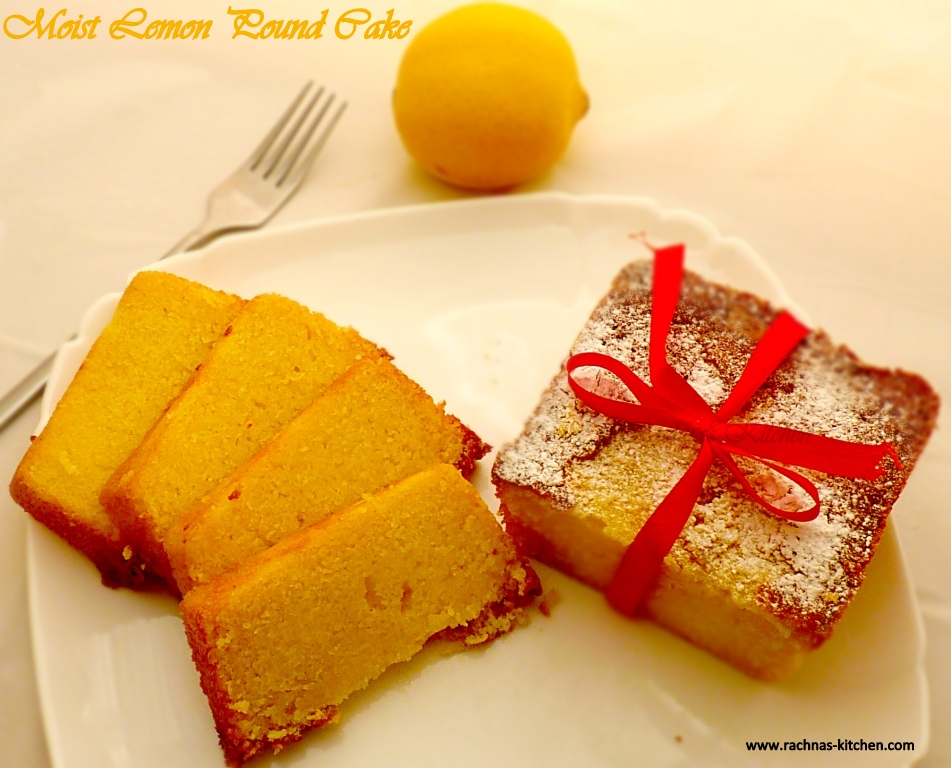 Old-Fashioned Lemon Pound Cake  