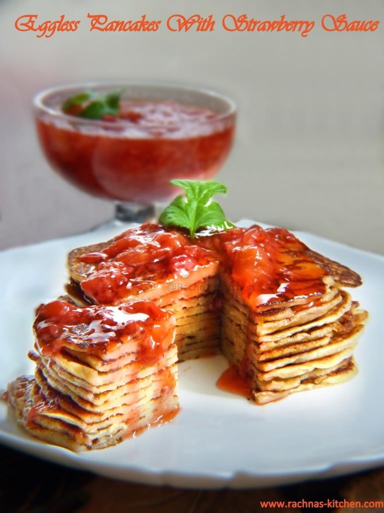 Strawberry pancake recipe