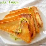 How to make shahi tukda with pistachios