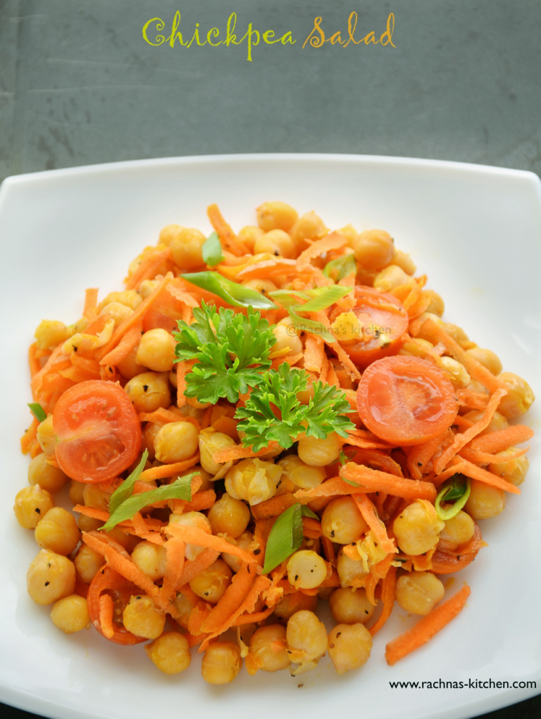 How to make chickpea salad recipe