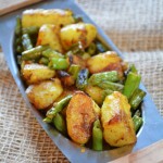 How to make aloo beans recipe