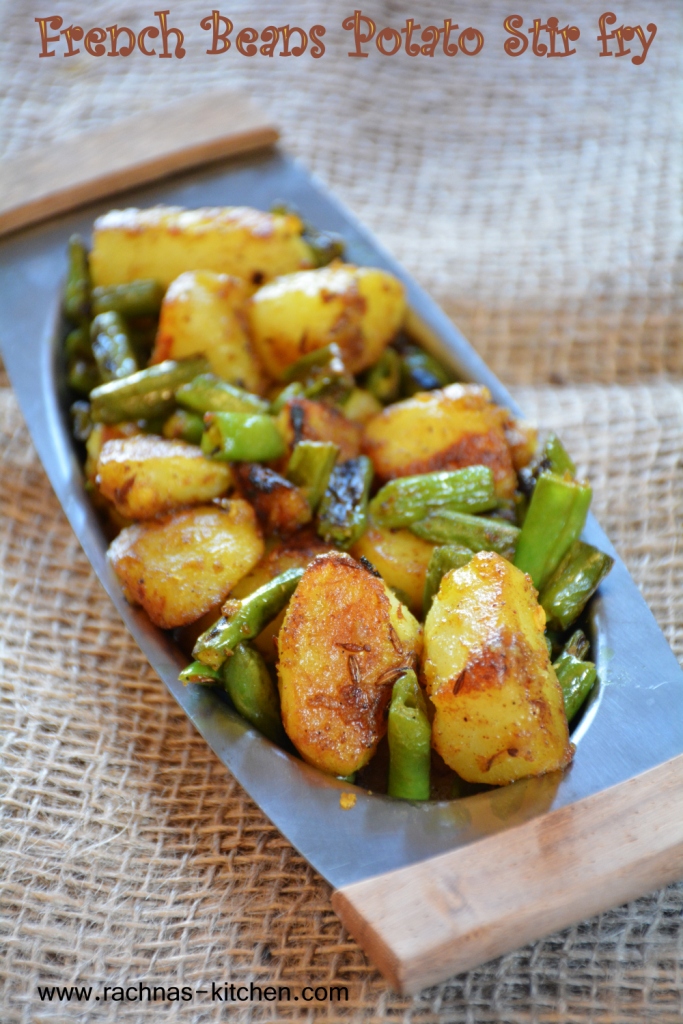 How to make aloo beans recipe