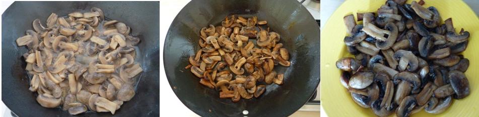 kadai mushroom recipe step 1