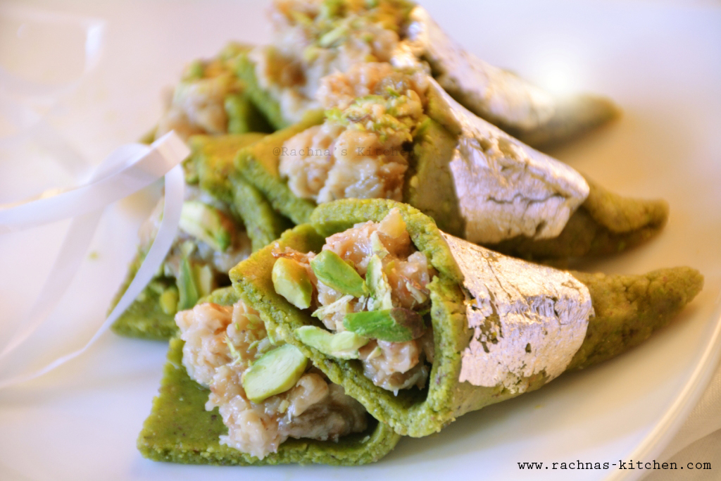 How to make pistachio paan mithai