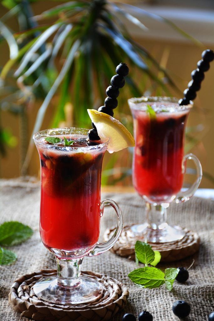 Blueberry mojito 