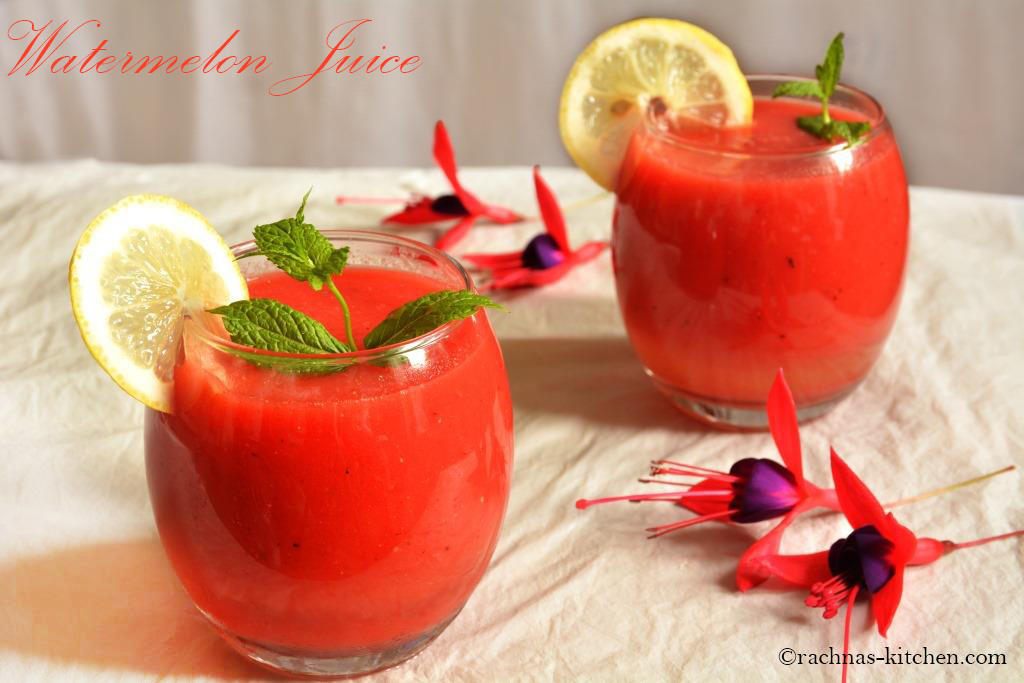 How to make watermelon juice