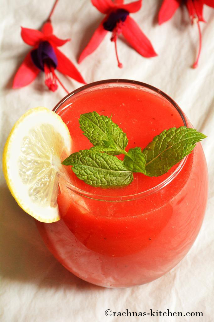 How to make easy watermelon juice