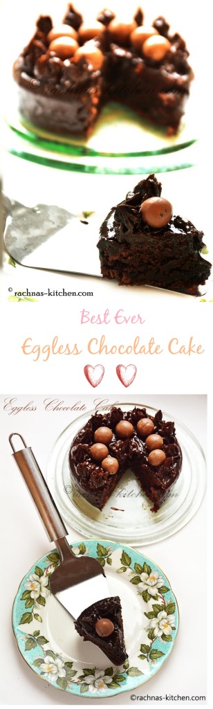 Eggless Chocolate Cake Recipe, How To Make Eggless Chocolate Cake