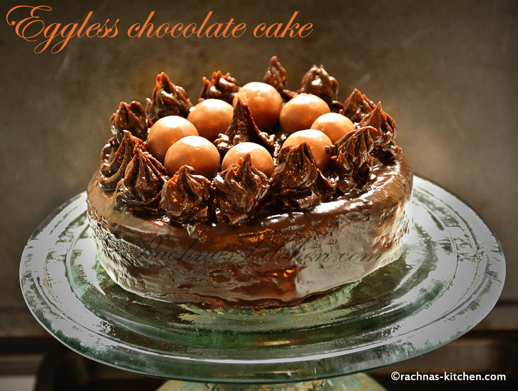 How to make eggless chocolate cake