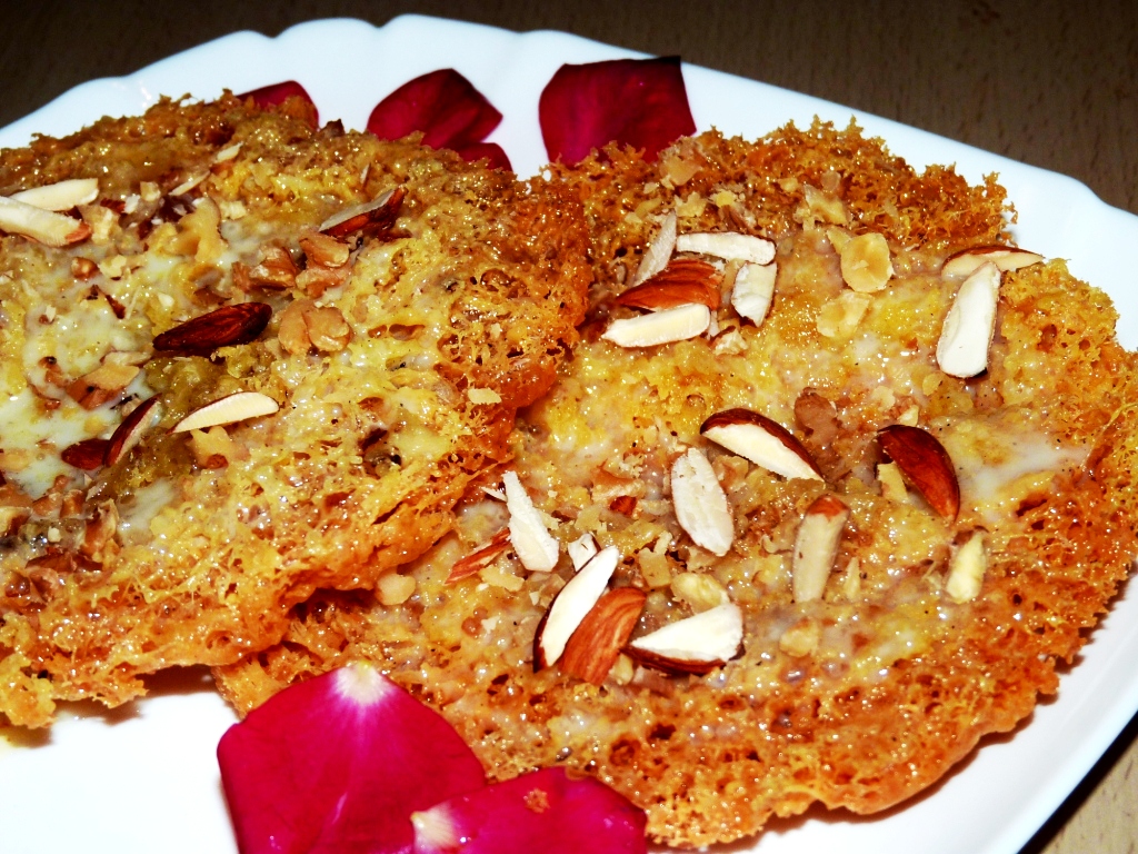 Ghevar recipe for raksha bandhan 