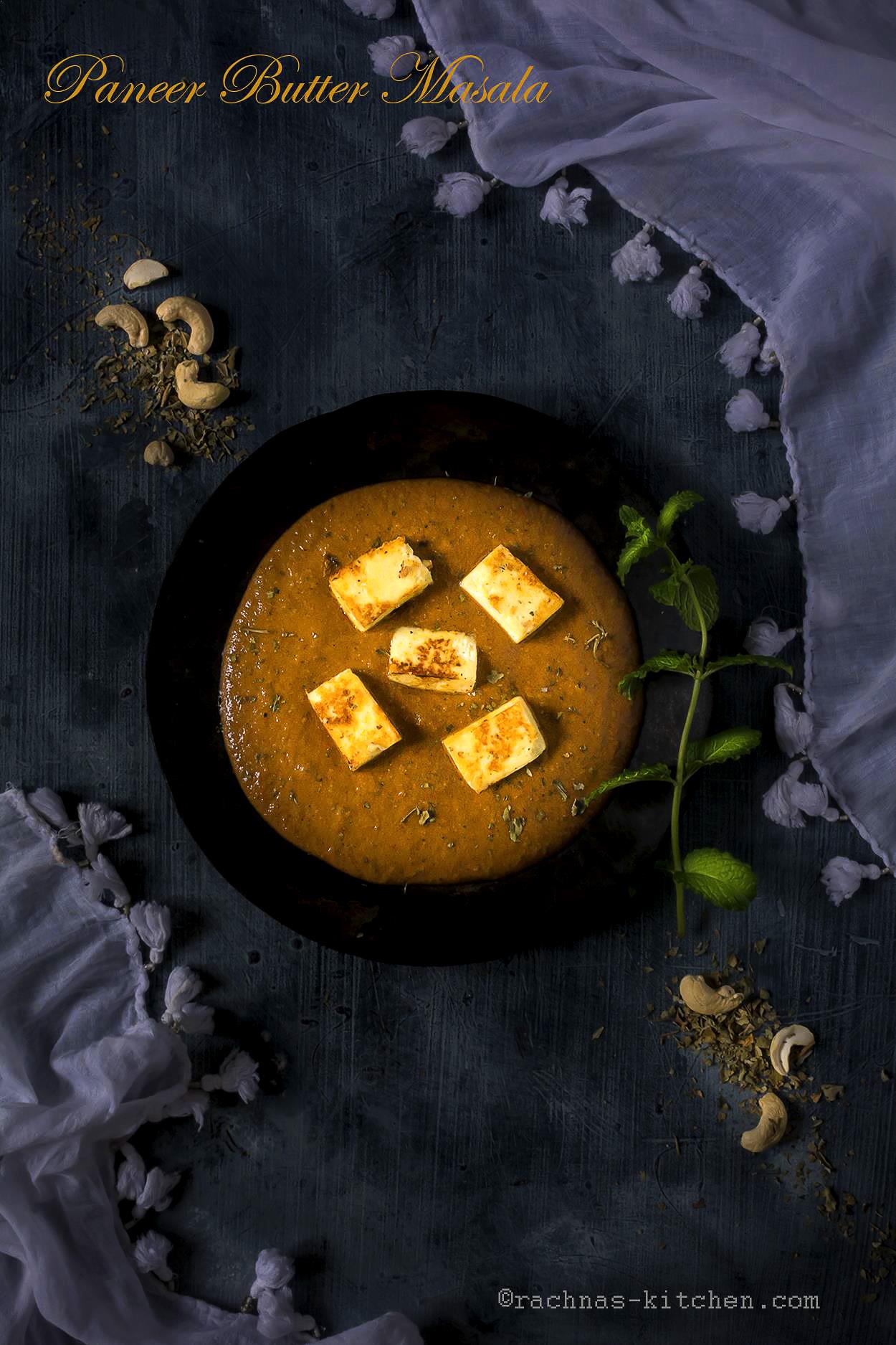 paneer butter masala recipe