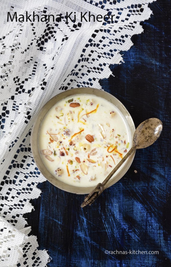 makhane ki kheer recipe