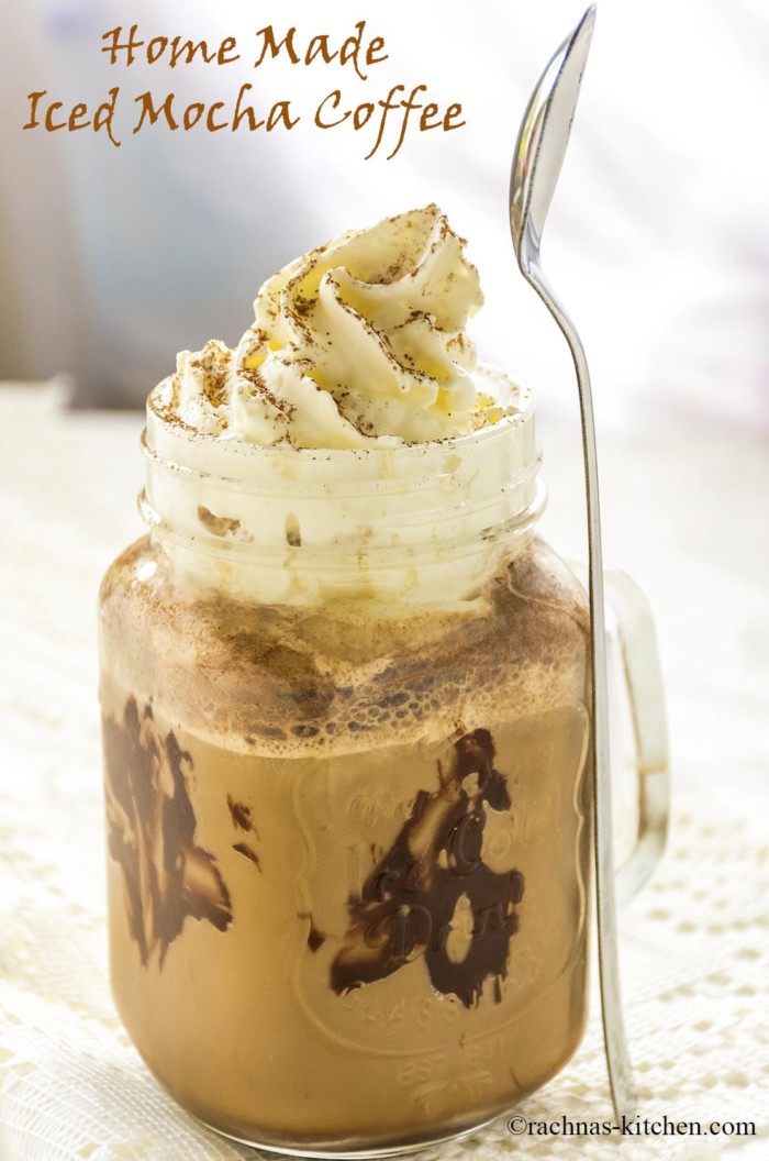 Iced Mocha Recipe, How To Make Mocha Iced Coffee