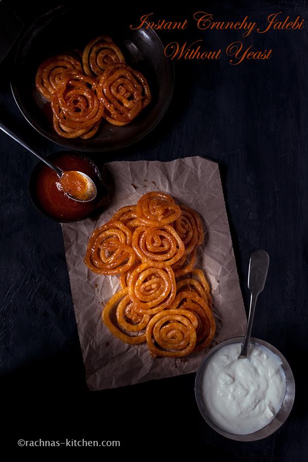 jalebi recipe without yeast