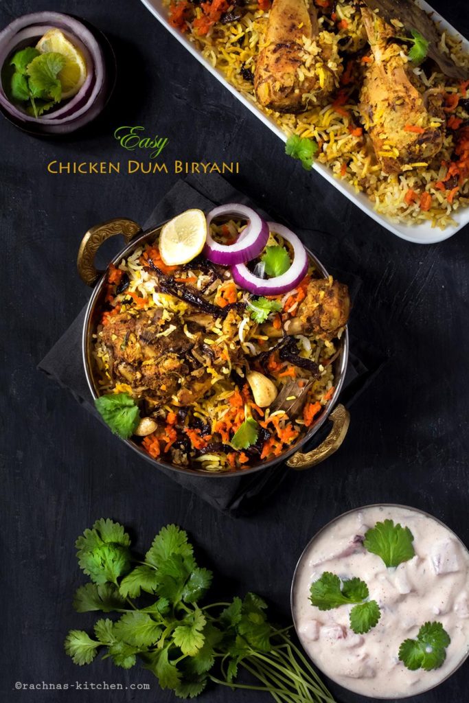 Hyderabadi Chicken Biryani Recipe, Indian Chicken Biryani Recipe