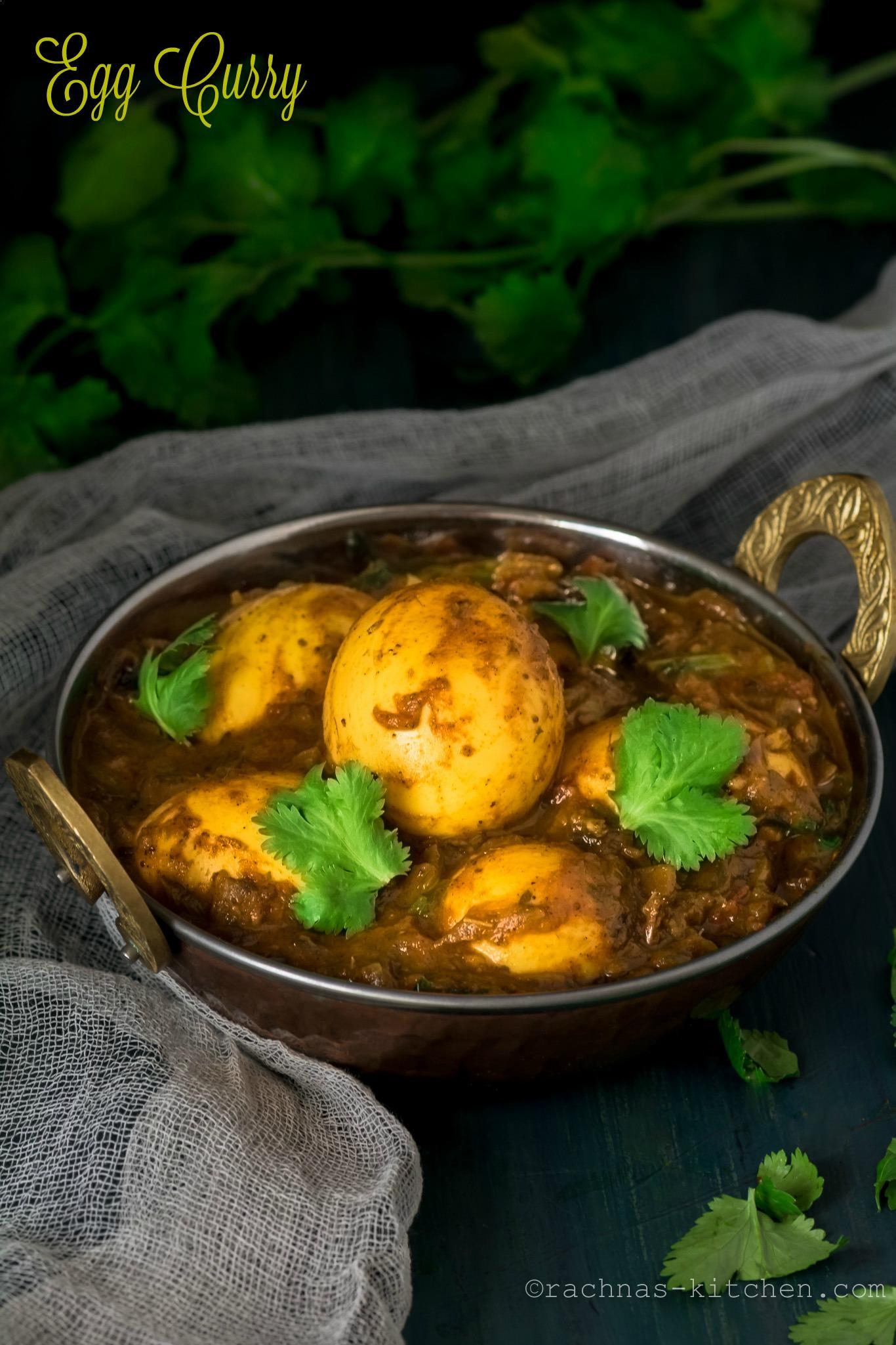 Egg curry recipe