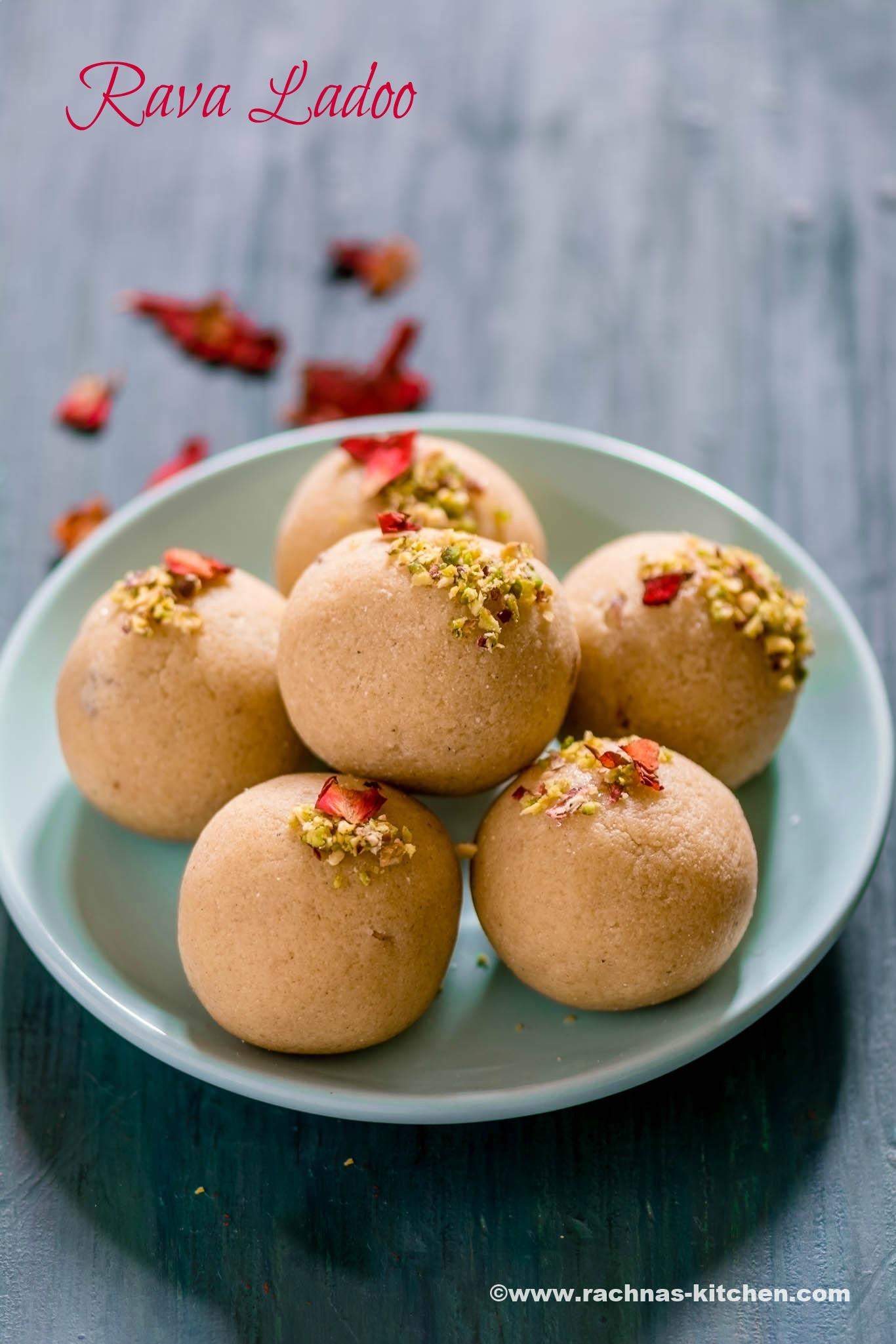 Raksha bandhan recipes Rava ladoo recipe