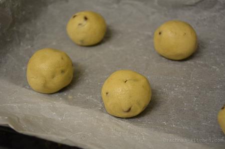 eggless chocolate chip cookies step-8