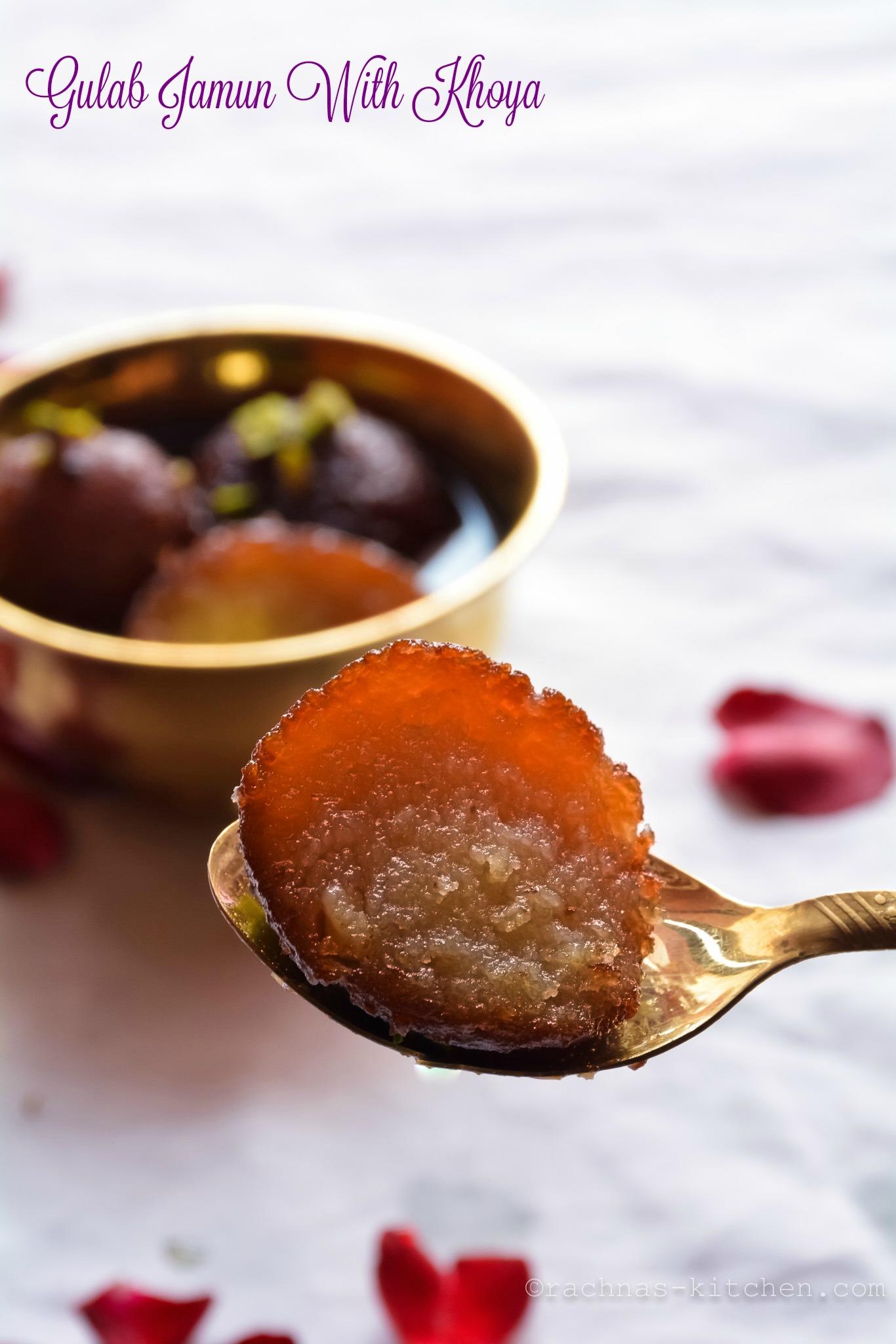 gulab jamun recipe with khoya