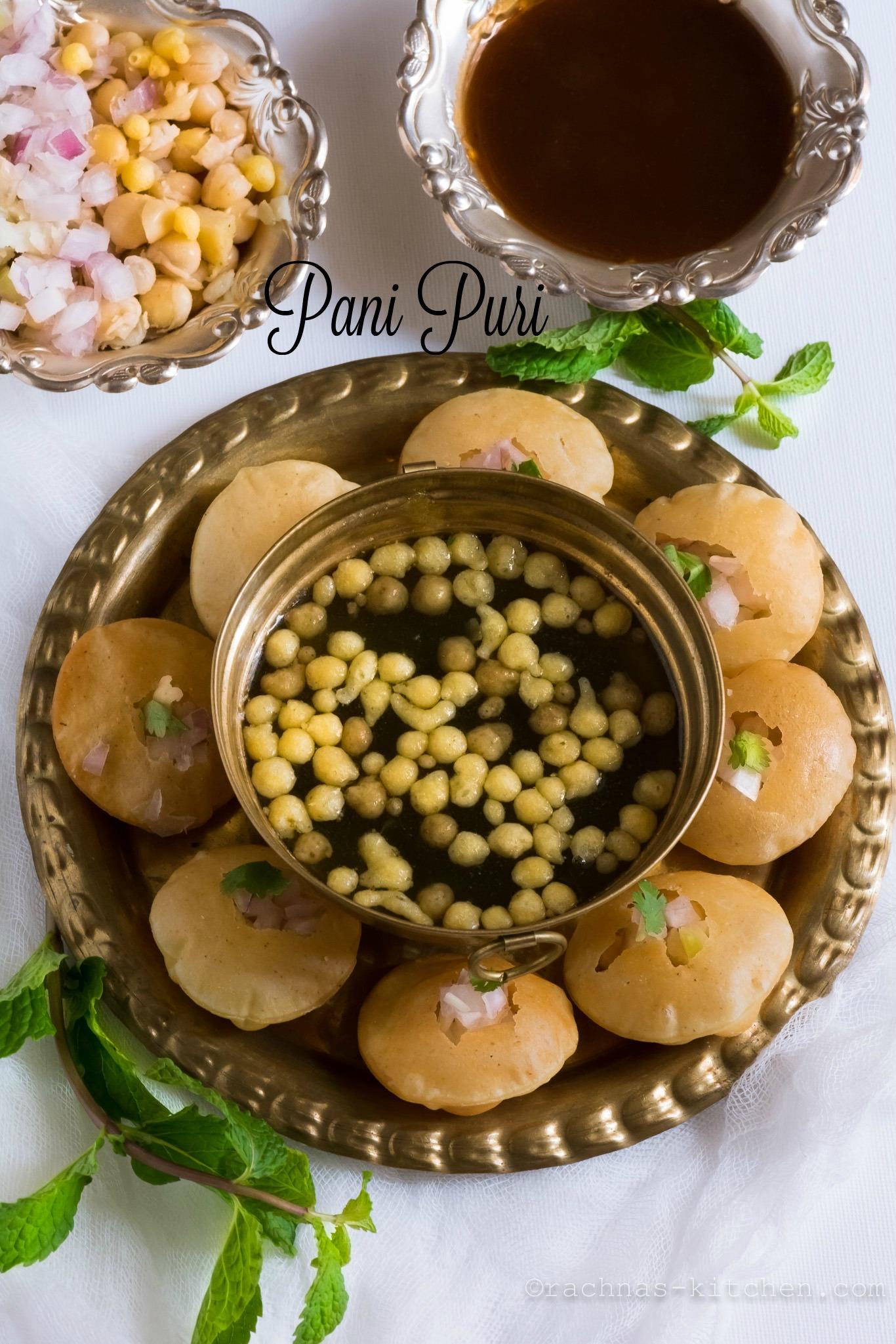 Pani puri recipe