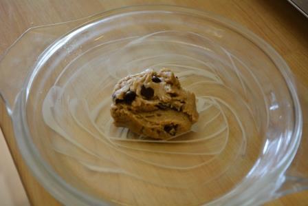 Chocolate chips cookie in a minutes 7