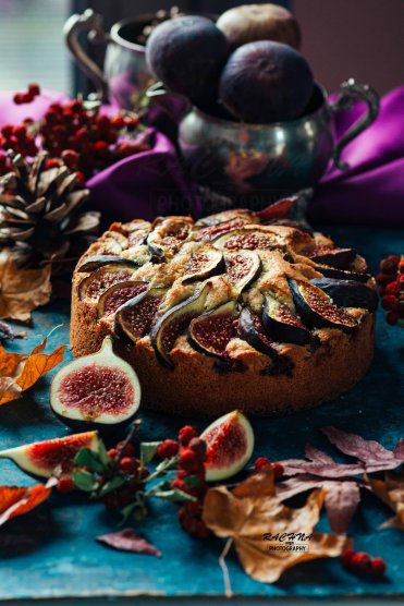 Figs and almond cake recipe 4